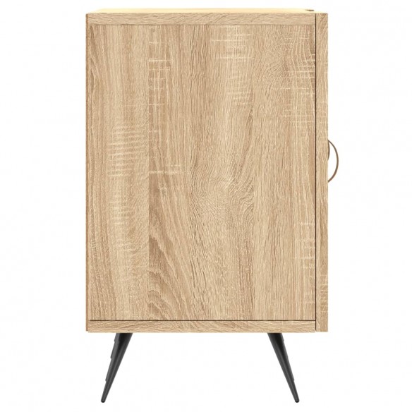 Meuble TV chêne sonoma 150x30x50 cm bois d'ingénierie