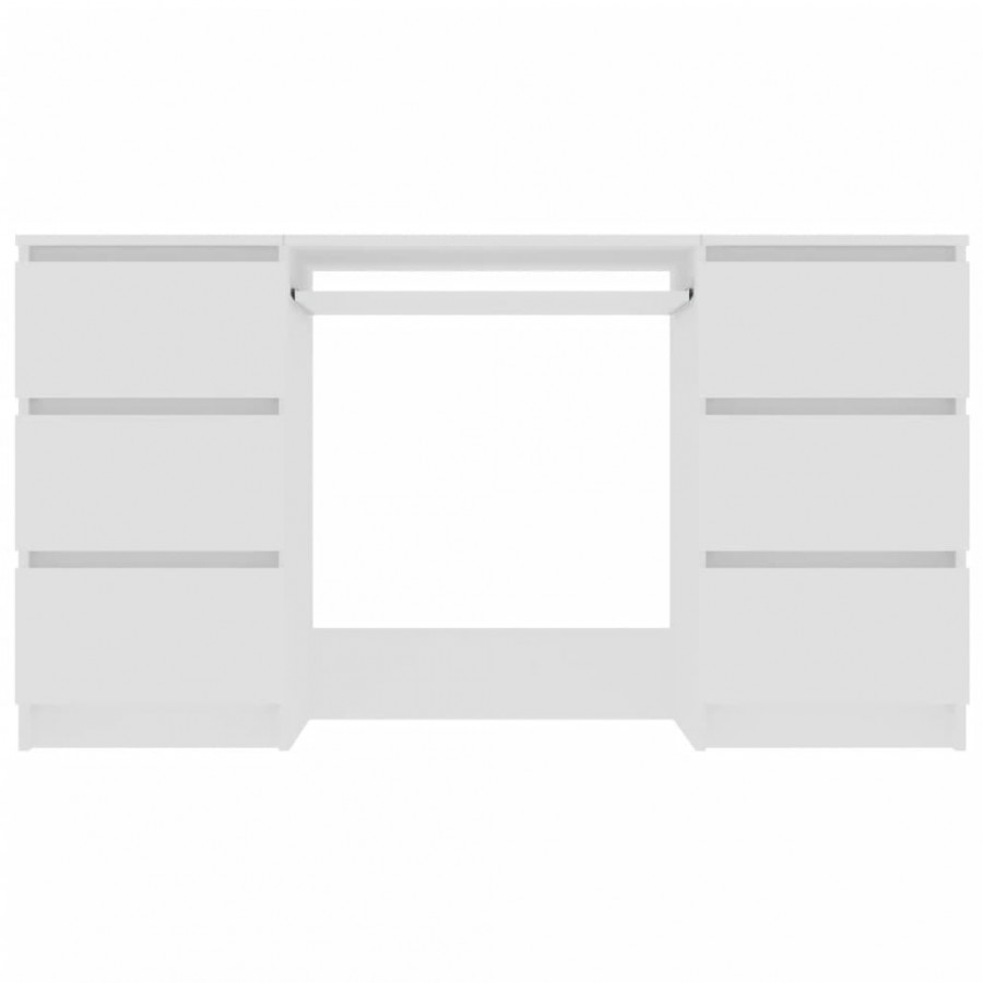 Bureau Blanc 140x50x77 cm  Bureau Blanc 140x50x77 cm