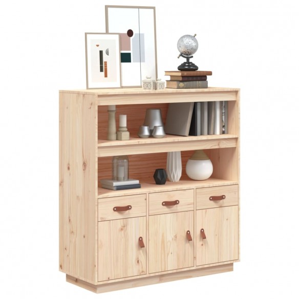 Buffet haut 100x40x108,5 cm Bois massif de pin