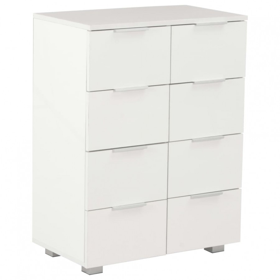 Buffet Blanc brillant 60x35x80 cm  Buffet Blanc brillant 60x35x80 cm