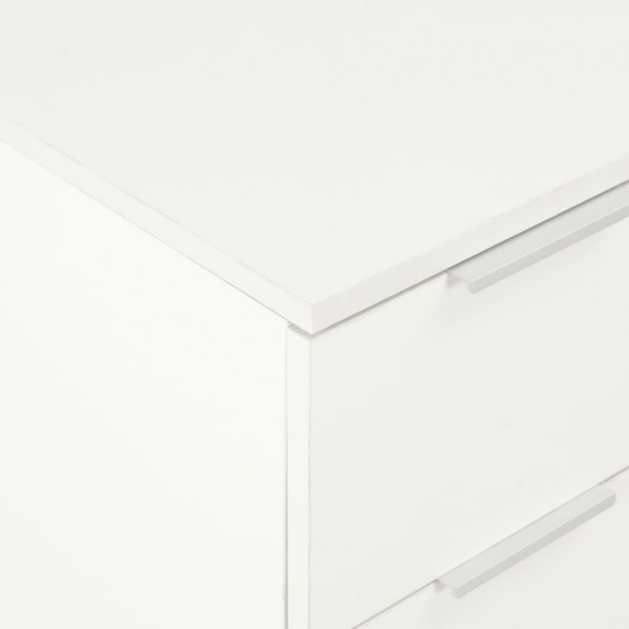 Buffet Blanc brillant 60x35x80 cm  Buffet Blanc brillant 60x35x80 cm