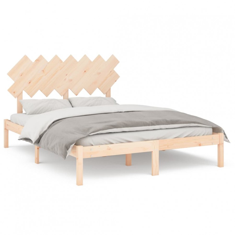 Lit 140x200 cm Bois massif