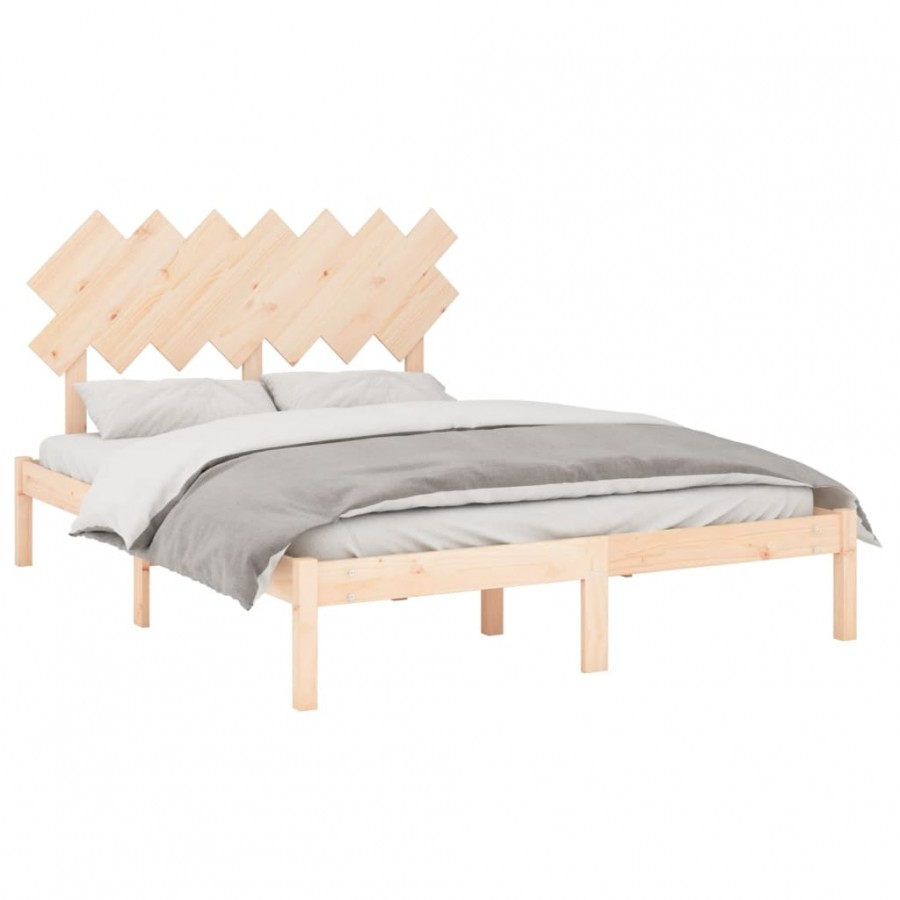 Lit 140x200 cm Bois massif