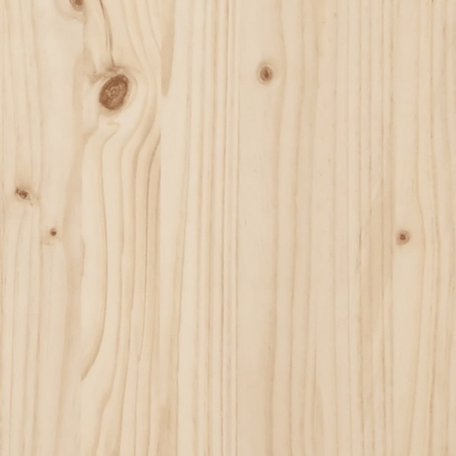 Lit 140x200 cm Bois massif