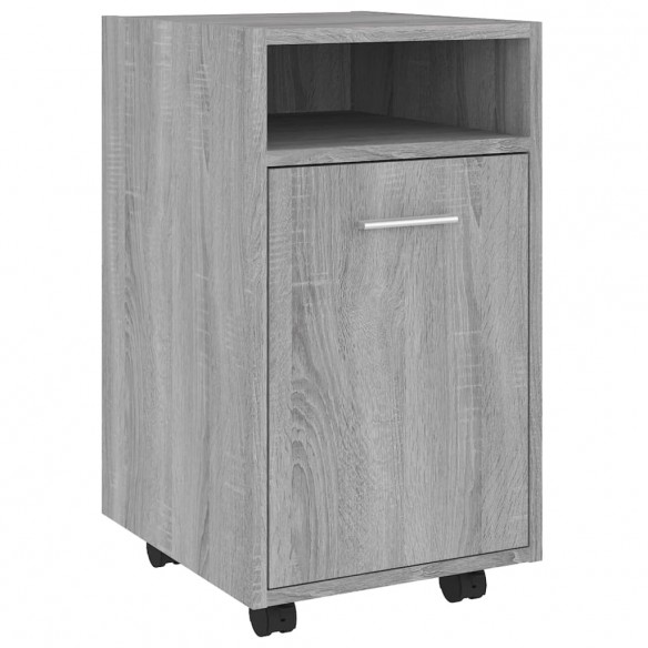 Armoire appoint à roues Sonoma gris 33x38x60 cm