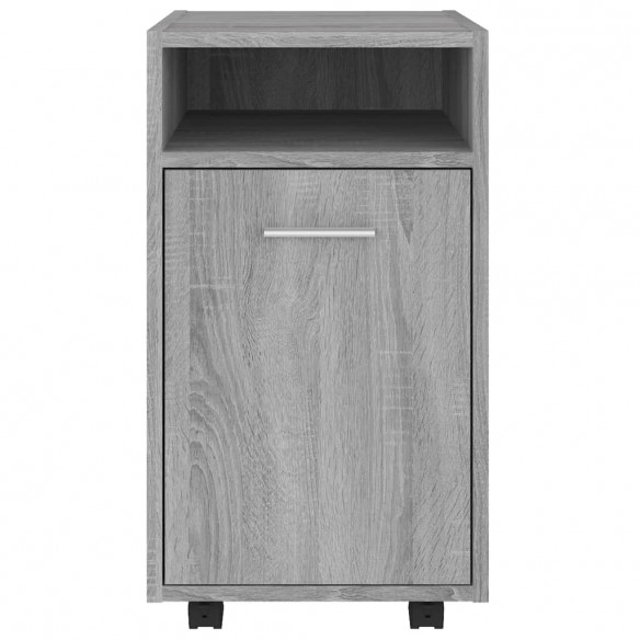 Armoire appoint à roues Sonoma gris 33x38x60 cm