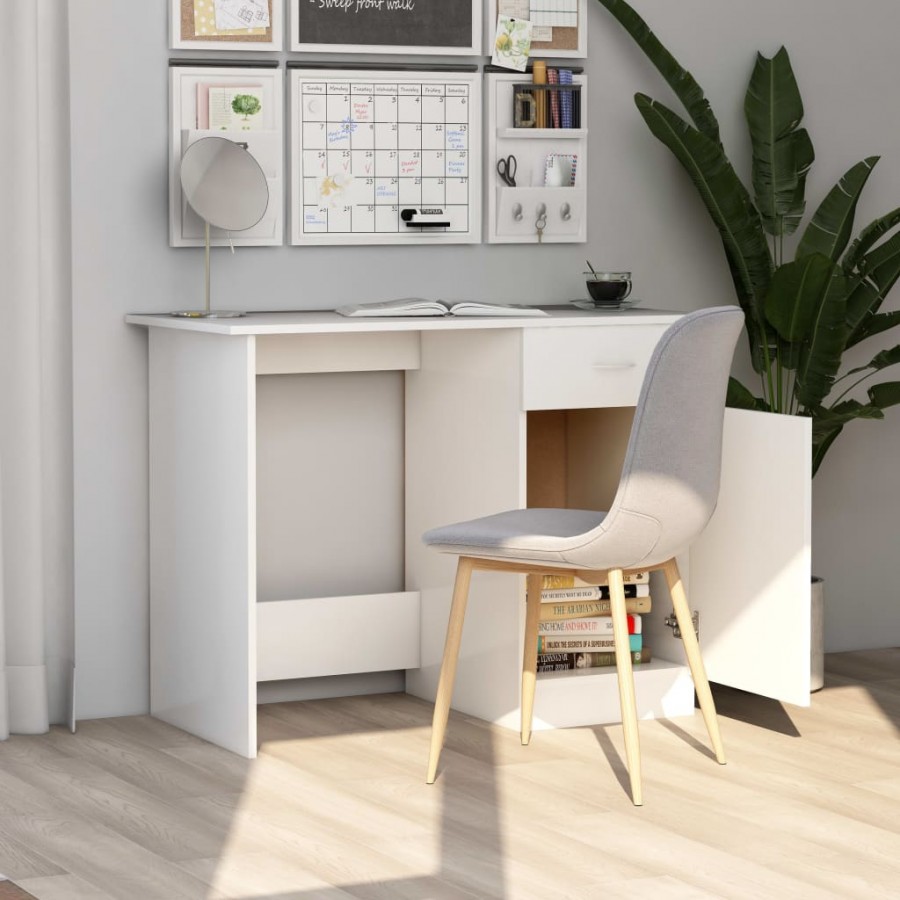 Bureau Blanc 100x50x76 cm  Bureau Blanc 100x50x76 cm