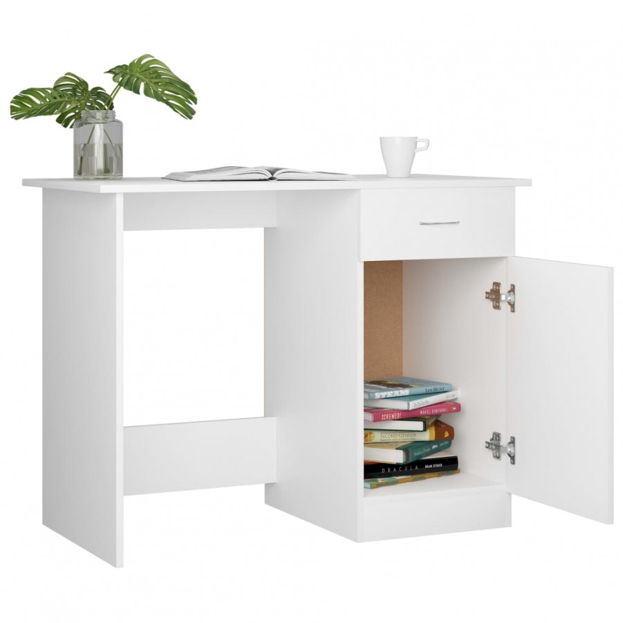 Bureau Blanc 100x50x76 cm  Bureau Blanc 100x50x76 cm