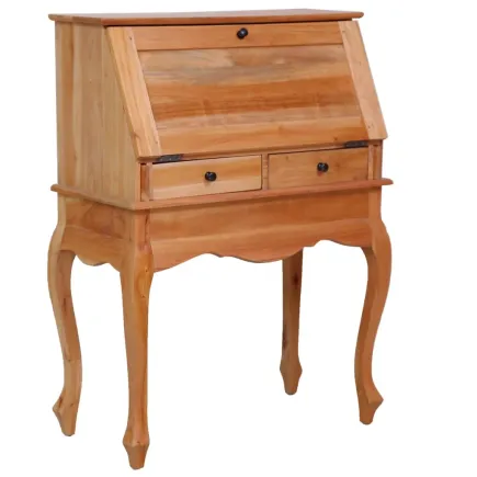 Bureau secrétaire 78x42x103 cm Bois d'acajou massif 2