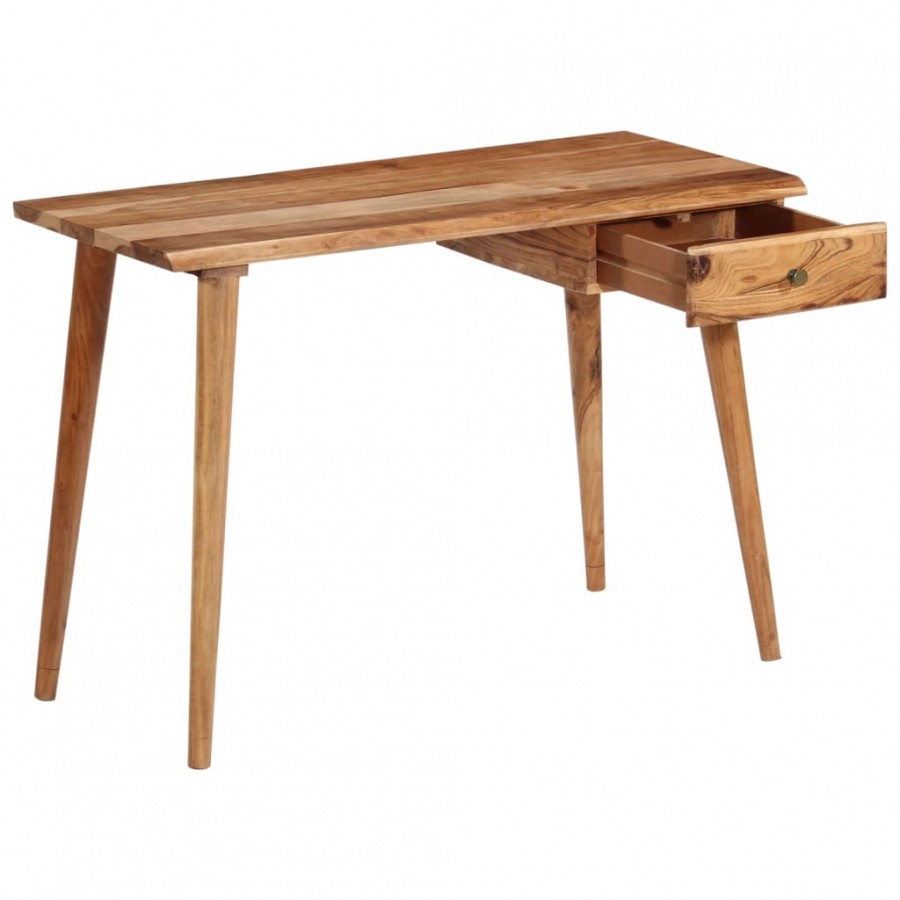 Table à écrire Bois d'acacia massif 110 x 50 x 76 cm