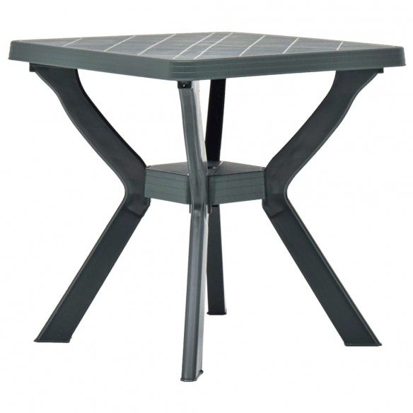 Table de bistro Vert 70x70x72 cm Plastique