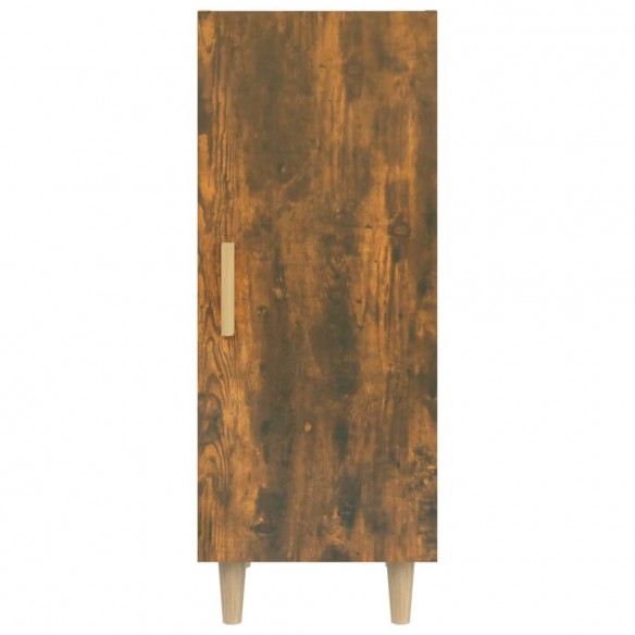 Buffet Chêne fumé 34,5x34x90 cm Bois d'ingénierie