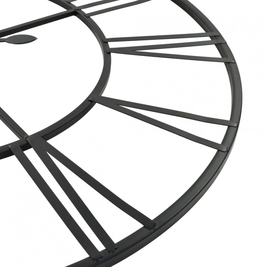 Horloge murale vintage avec mouvement à quartz Métal 80 cm XXL Horloge murale vintage avec mouvement à quartz Métal 80 cm XXL