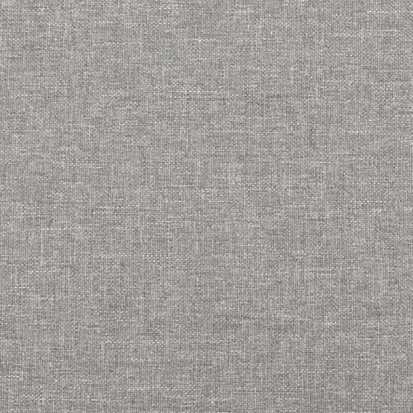 Cadre de lit Gris clair 90x190 cm Tissu