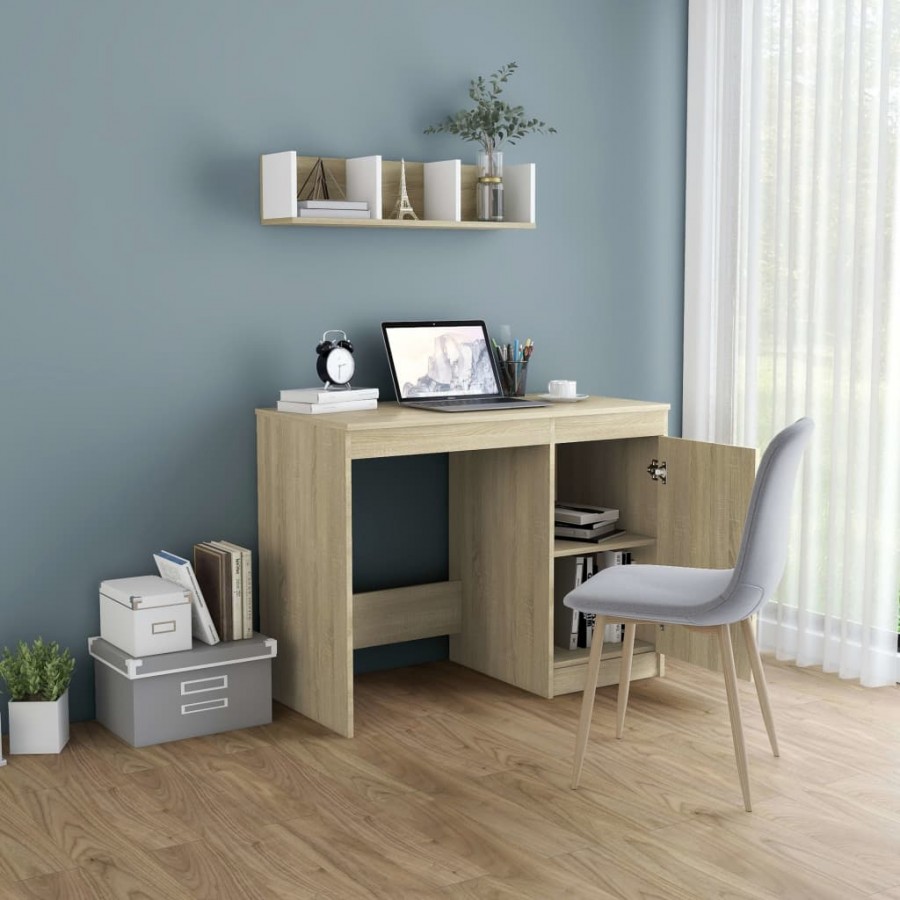 Bureau Chêne sonoma 100x50x76 cm Aggloméré