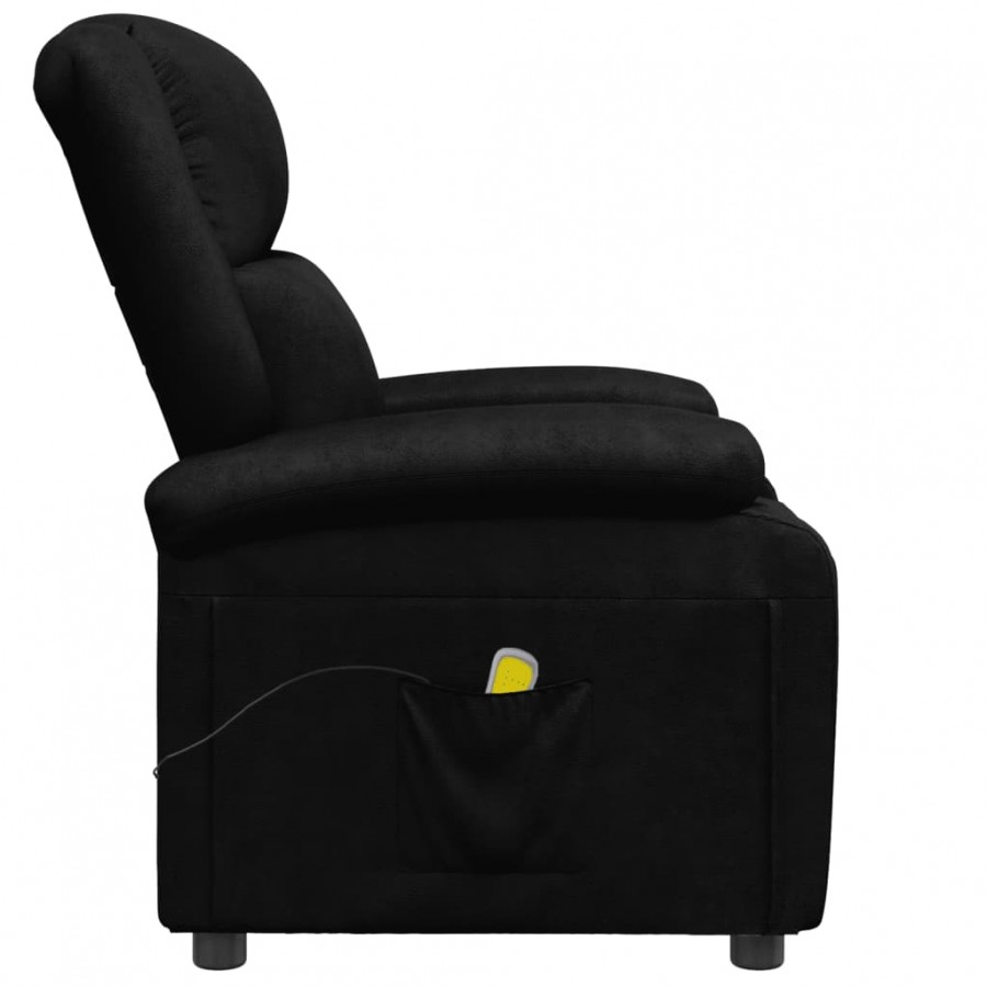 Fauteuil de massage Noir Similicuir Fauteuil de massage Noir Similicuir