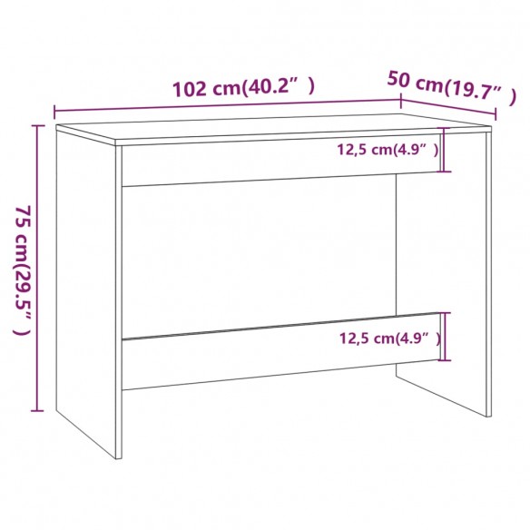 Ensemble de salle à manger 3 pcs Chêne marron Aggloméré