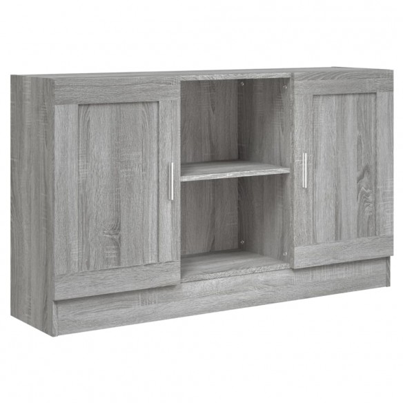 Buffet Sonoma gris 120x30,5x70 cm Bois d'ingénierie