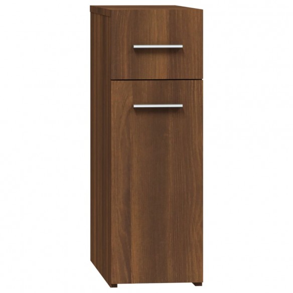 Armoire apothicaire Chêne marron 20x45,5x60cm Bois d'ingénierie