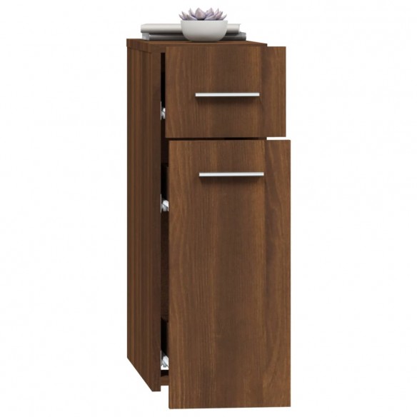 Armoire apothicaire Chêne marron 20x45,5x60cm Bois d'ingénierie