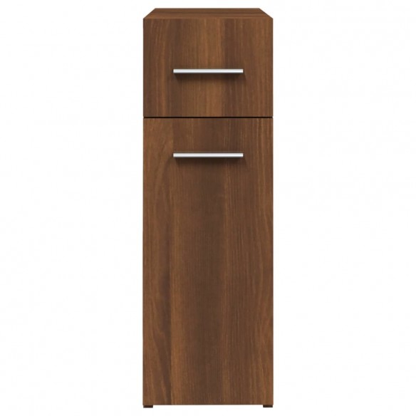 Armoire apothicaire Chêne marron 20x45,5x60cm Bois d'ingénierie