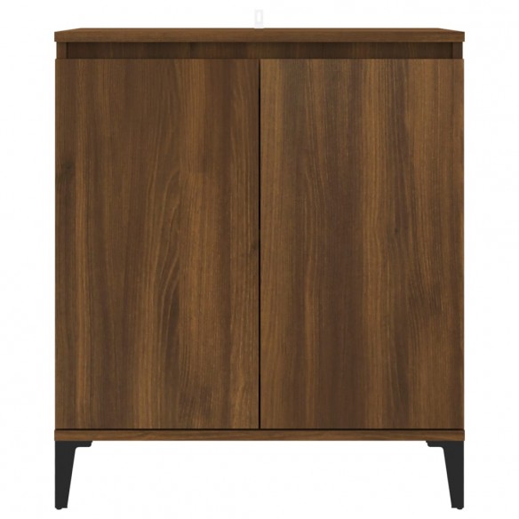 Buffet Chêne marron 60x35x70 cm Bois d'ingénierie