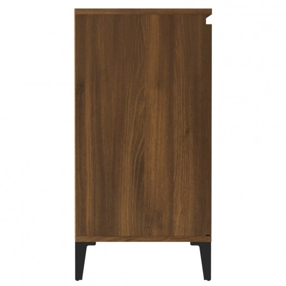 Buffet Chêne marron 60x35x70 cm Bois d'ingénierie