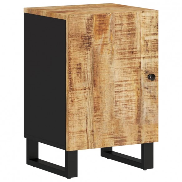 Armoire de salle de bain 38x33x58 cm bois massif de manguier