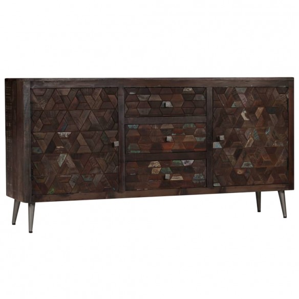 Buffet Bois de récupération solide 160 x 40 x 80 cm