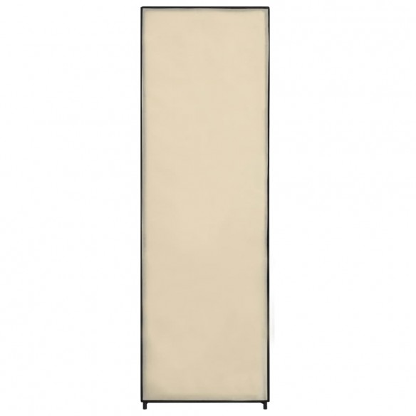Garde-robe Crème 87 x 49 x 159 cm Tissu