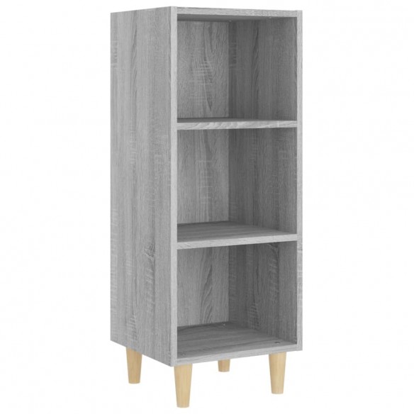 Buffet Sonoma gris 34,5x32,5x90 cm Bois d'ingénierie