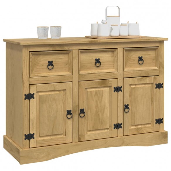 Buffet Corona 115x43x79,5 cm bois massif pin mexicain