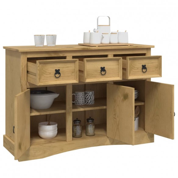 Buffet Corona 115x43x79,5 cm bois massif pin mexicain