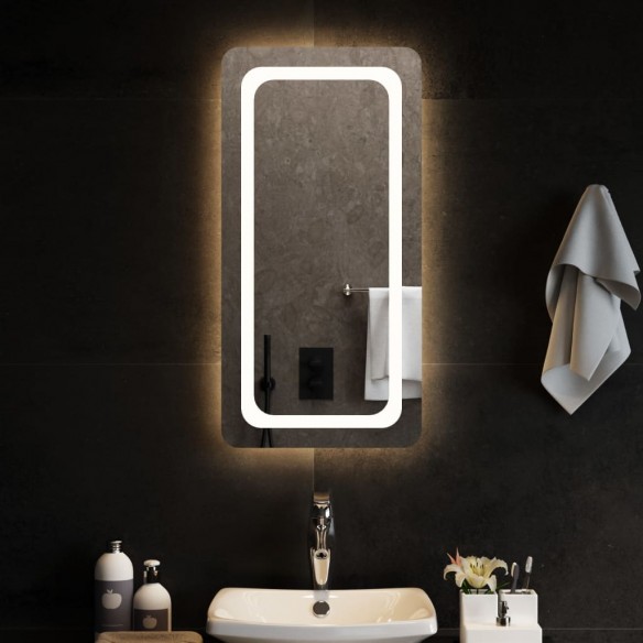 Miroir de salle de bain à LED 40x80 cm