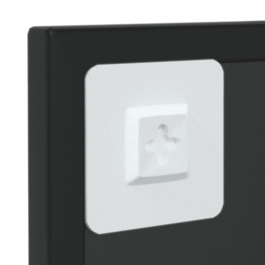 Miroir mural noir 60x40 cm métal Miroir mural noir 60x40 cm métal