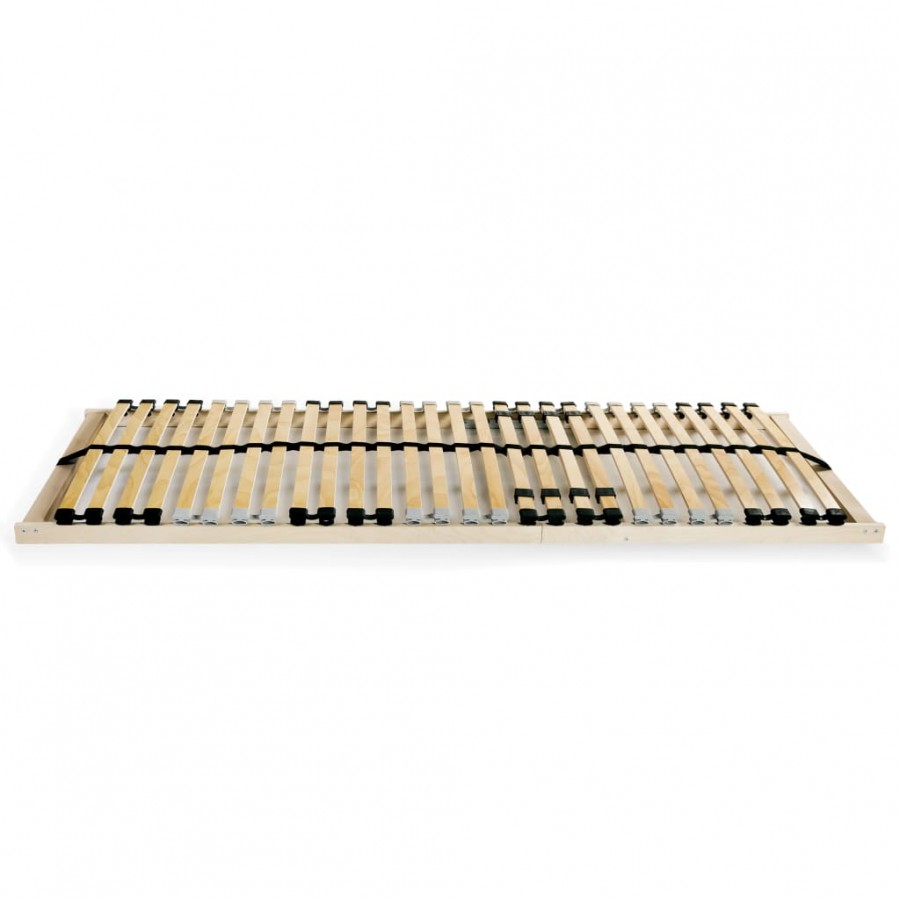 Cadre avec 28 lattes 7 zones 90 x 200 cm