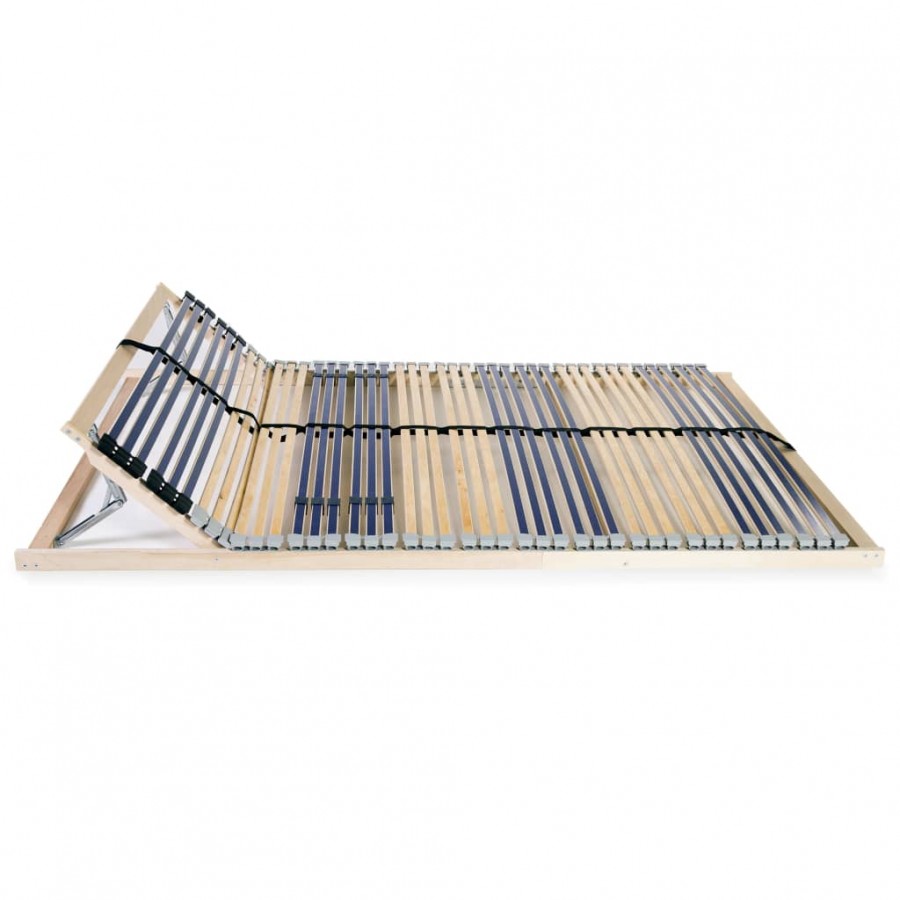 Cadre avec 42 lattes 7 zones 140 x 200 cm