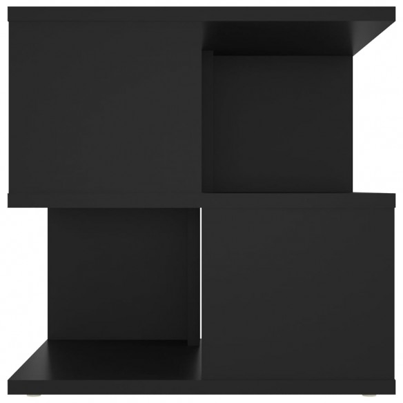 Table d'appoint Noir 40x40x40 cm Aggloméré