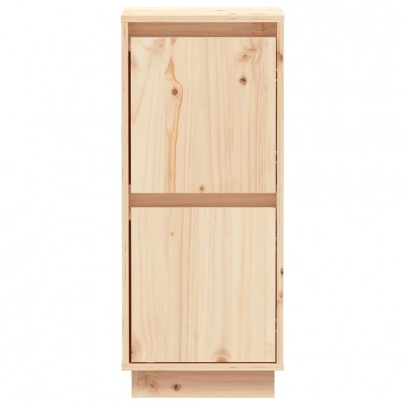 Buffets 2 pcs 31,5x34x75 cm Bois massif de pin