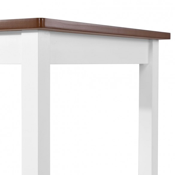 Table de bar Bois massif 108 x 60 x 91 cm