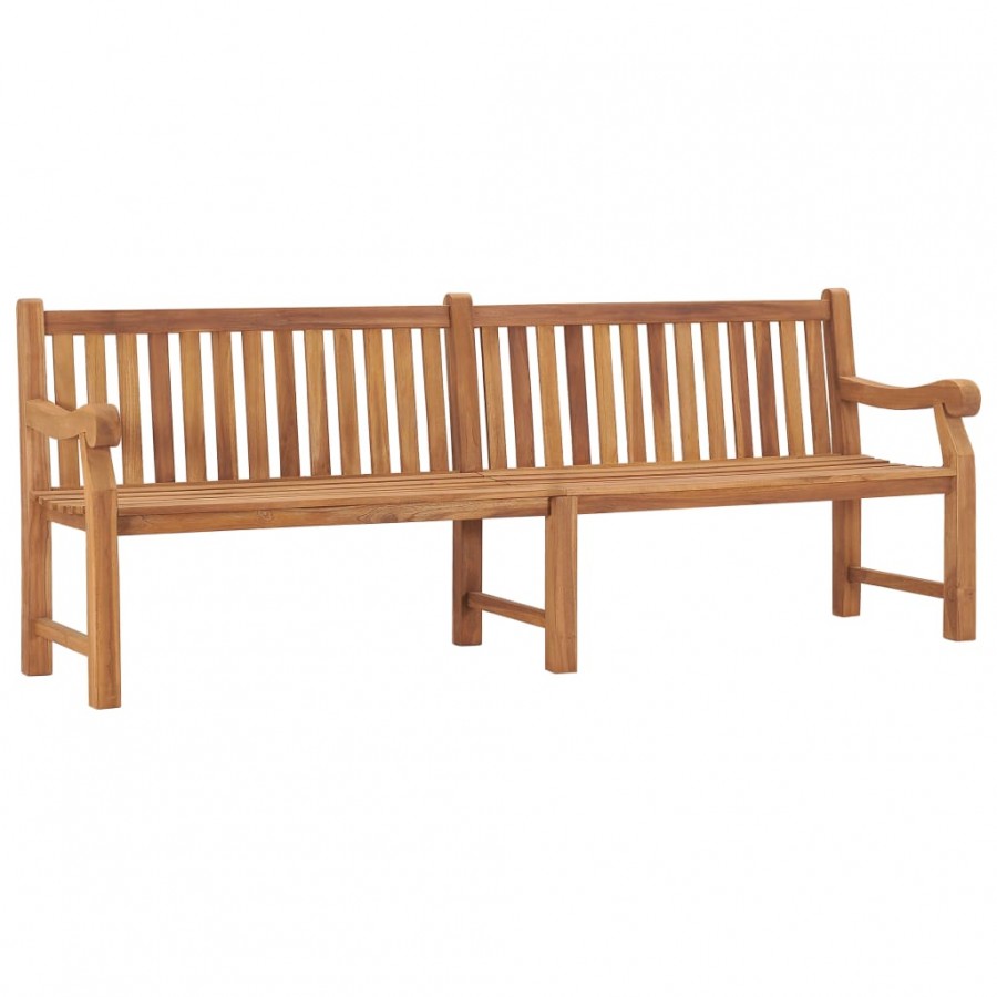 Banc de jardin 228 cm Bois de teck solide