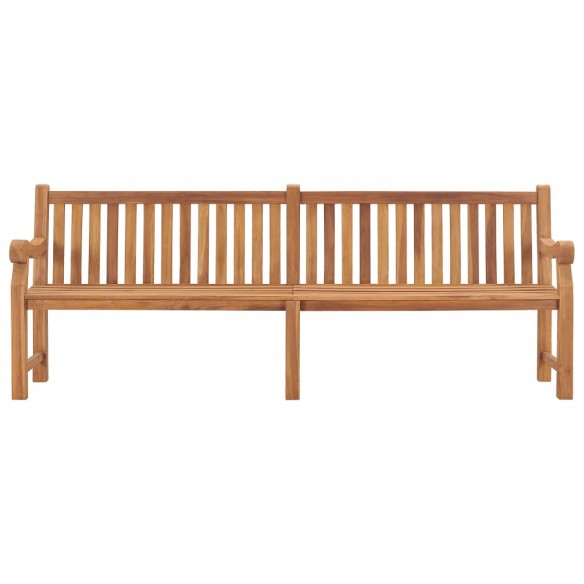 Banc de jardin 228 cm Bois de teck solide