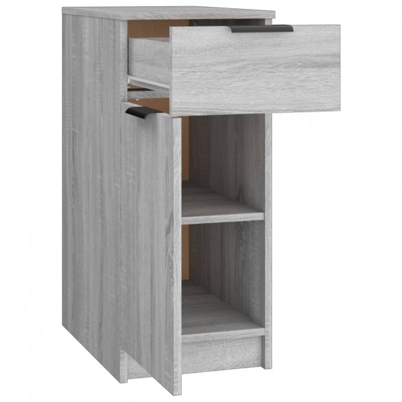 Armoire de bureau Sonoma gris 33,5x50x75 cm Bois d'ingénierie