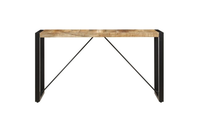 Table de salle à manger 140x70x75 cm Bois de manguier massif