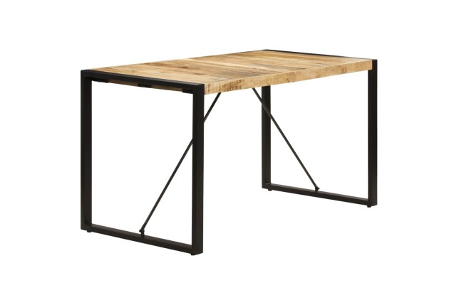 Table de salle à manger 140x70x75 cm Bois de manguier massif