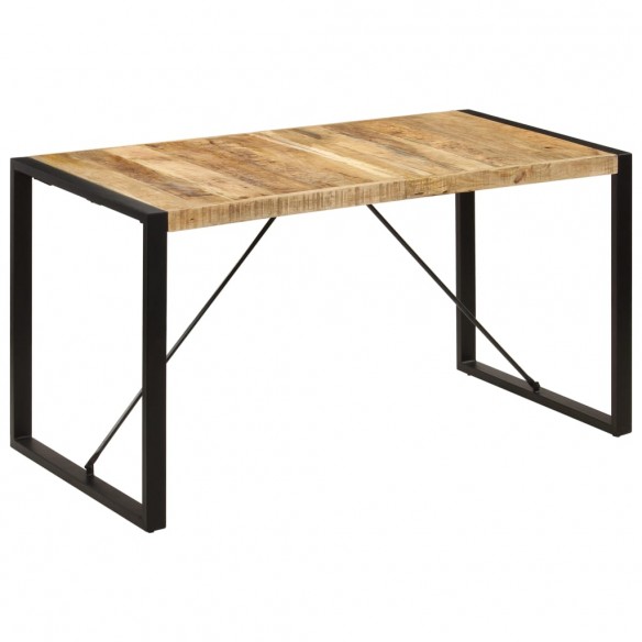 Table de salle à manger 140x70x75 cm Bois de manguier massif