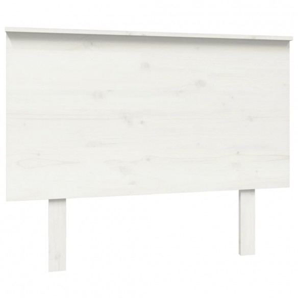 Tête de lit Blanc 104x6x82,5 cm Bois massif de pin