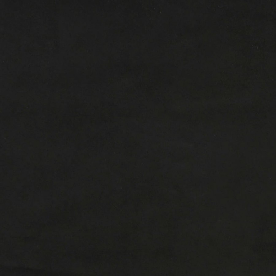 Banc Noir 100x30x30 cm Tissu