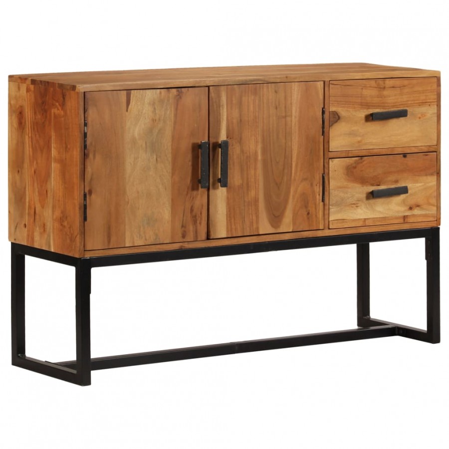 Buffet Marron 110x30x70 cm Bois d'acacia solide