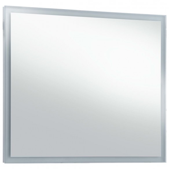 Miroir mural à LED pour salle de bains 60x50 cm